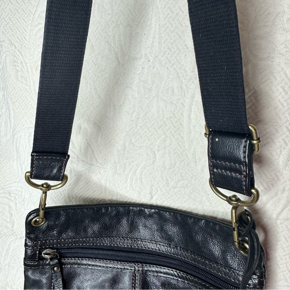 Fossil Sasha VTG Genuine Leather Crossbody Bag - Picture 7 of 16